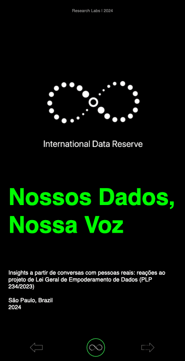 Data Ownership Brazil: Study Retro, portfolio artifact 2